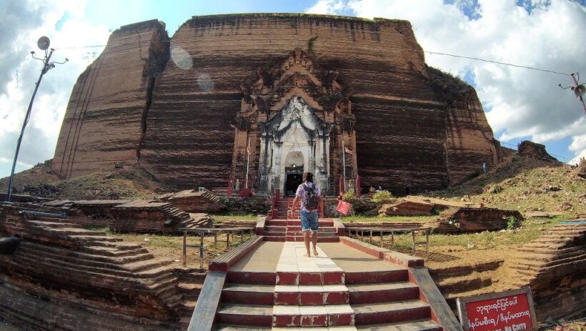 Pahtodawgyi Pagoda Mingun Myanmar